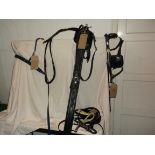 Set of plastic/whitemetal pony harness; no collar