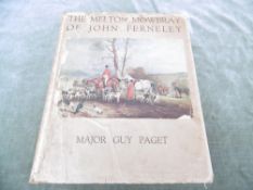 The Melton Mowbray of John Ferneley by Major Guy Paget.