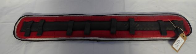 Red harness pad, 38ins x 6.5ins - carries VAT