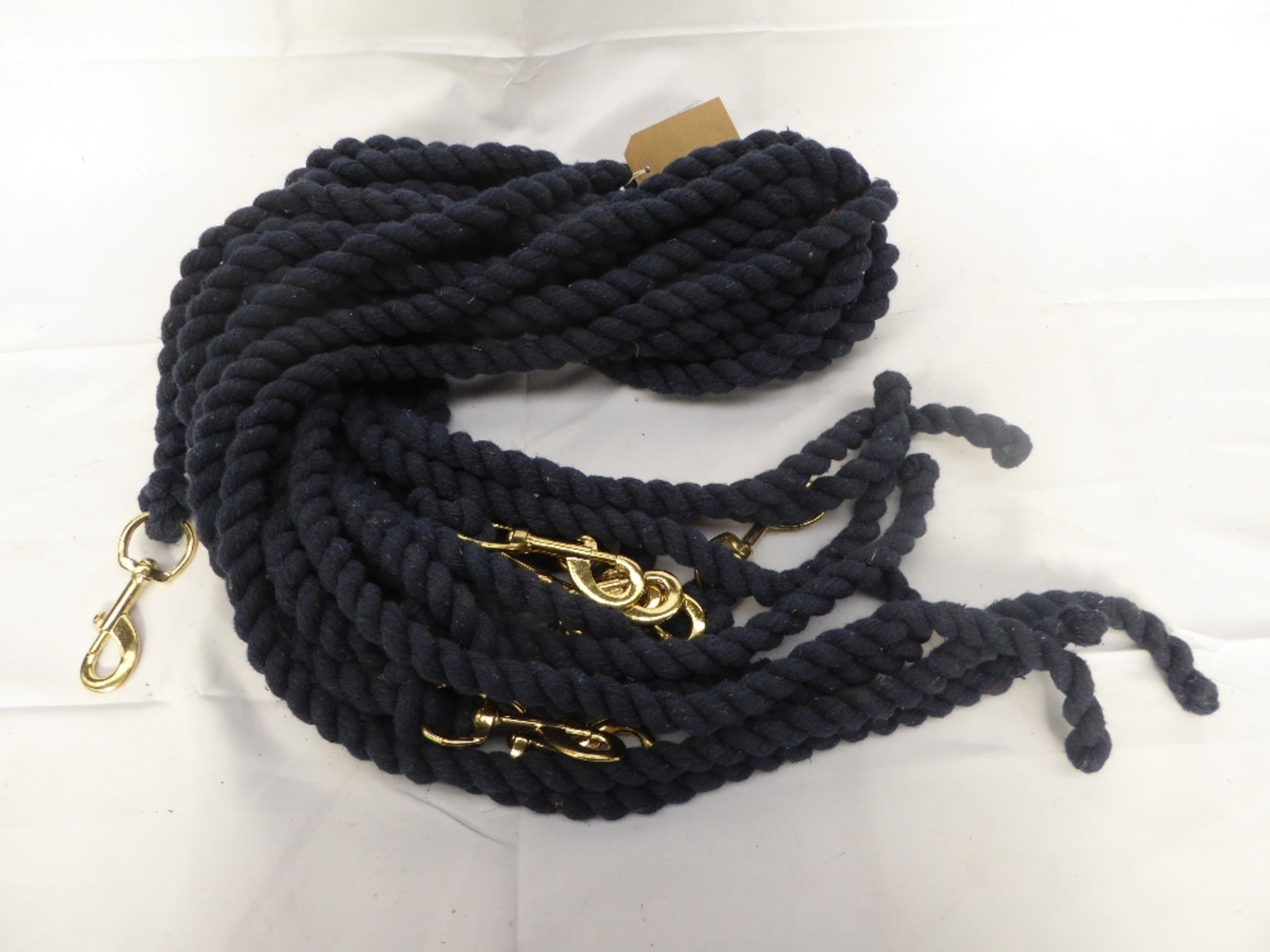 10 x lead ropes - carries VAT