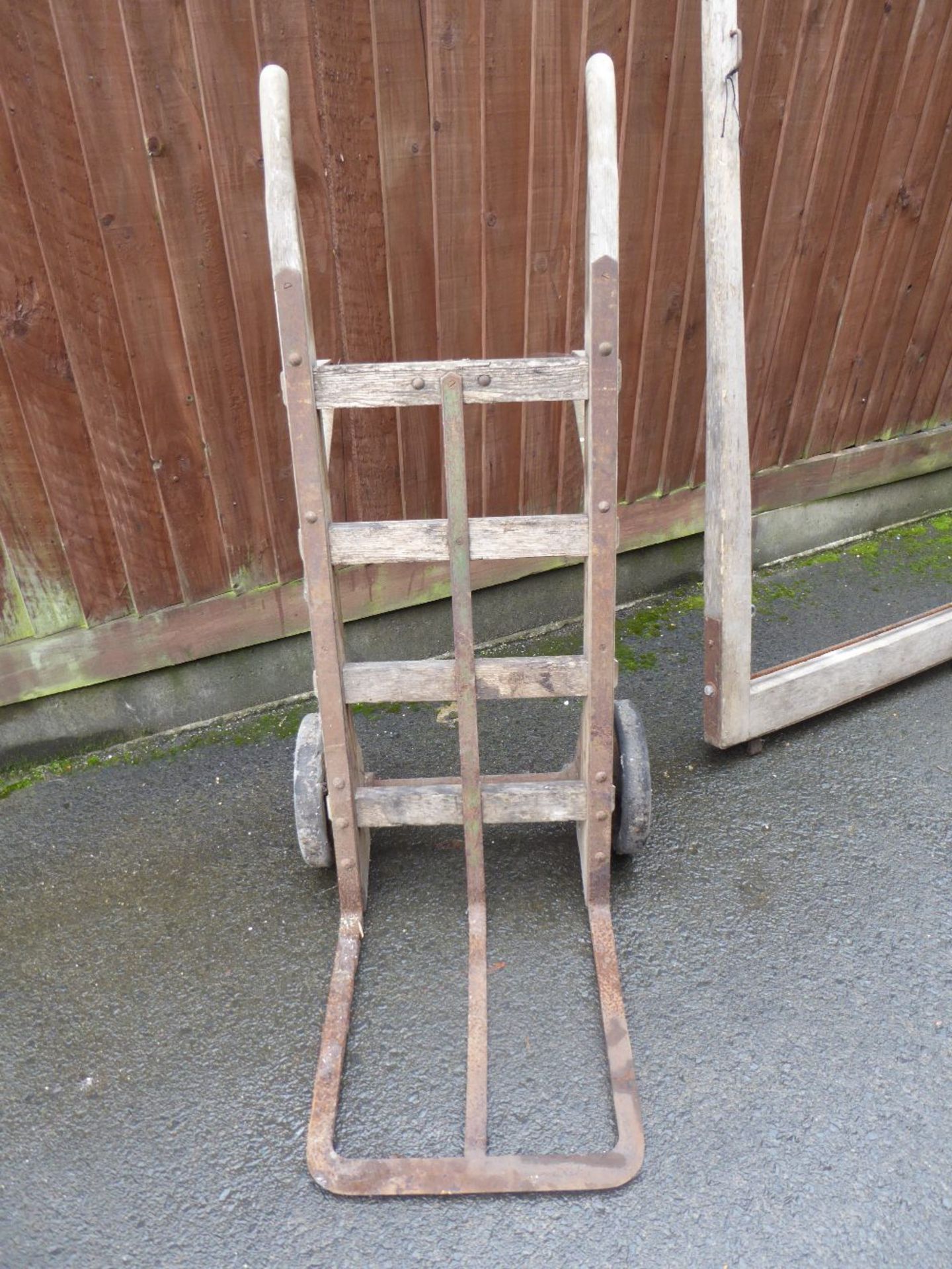 Antique sack barrow - Image 2 of 4