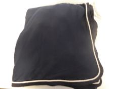 Navy blue show fleece, 6ft 6ins - carries VAT