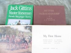 5 books - by Lionel Edwards; P MacGregor-Morris; and Pat Smythe