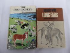 2 books - People with Long Ears by Robin Boreick and The Irish Donkey by Erik Swinfen