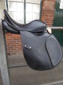 15ins EW synthetic black saddle; in excellent condition