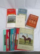 The Book of Agriculture 11th edition; 7 magazines of The British Racehorse; and 4 other books