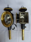 Pair of carriage lamps