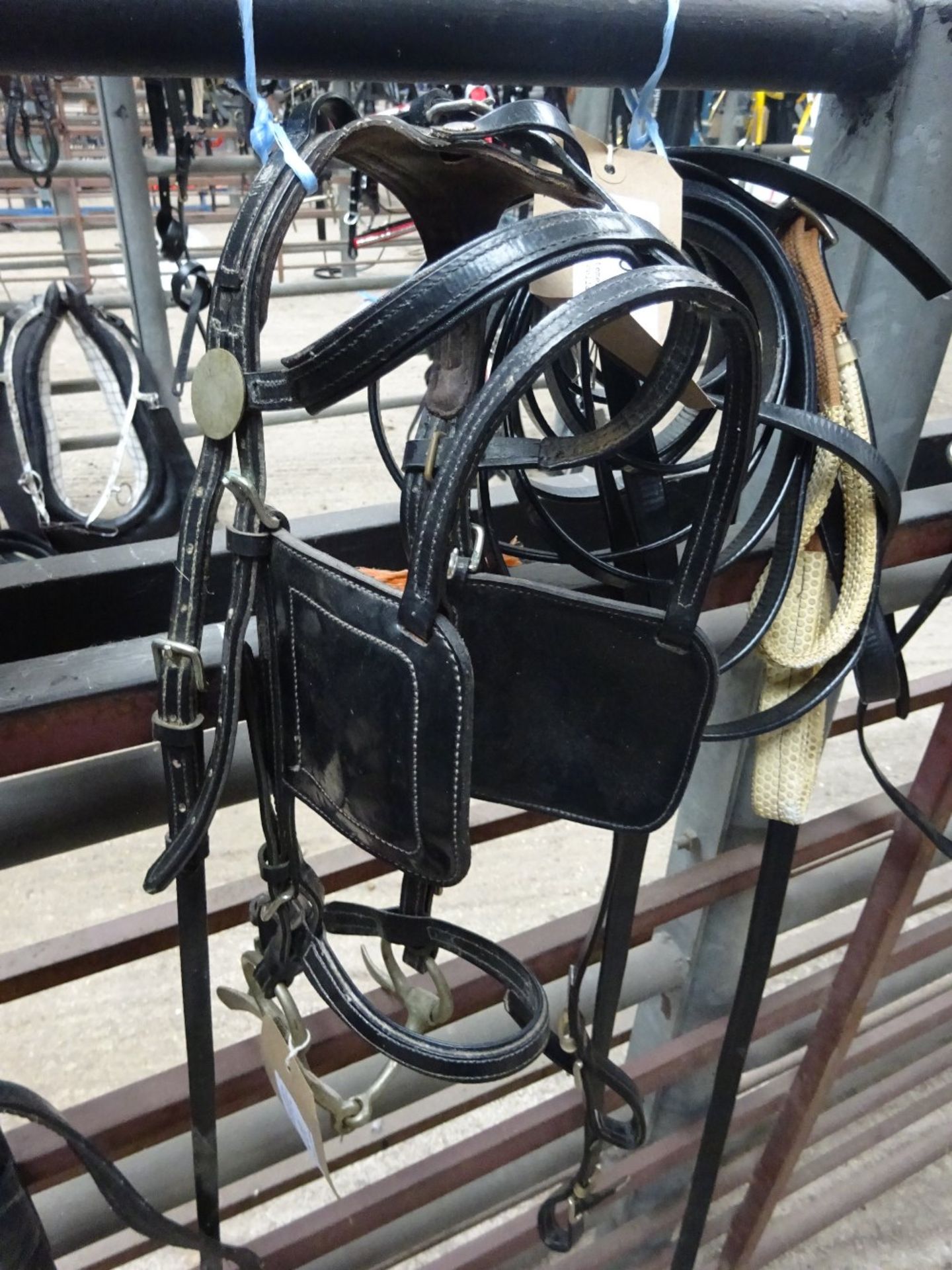 Set of plastic/whitemetal pony harness; no collar - Image 4 of 4