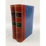 Our Mutual Friend by Charles Dickens, Library Edition by Chapman & Hall in 2 volumes