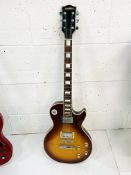 Satellite Les Paul style electric guitar.