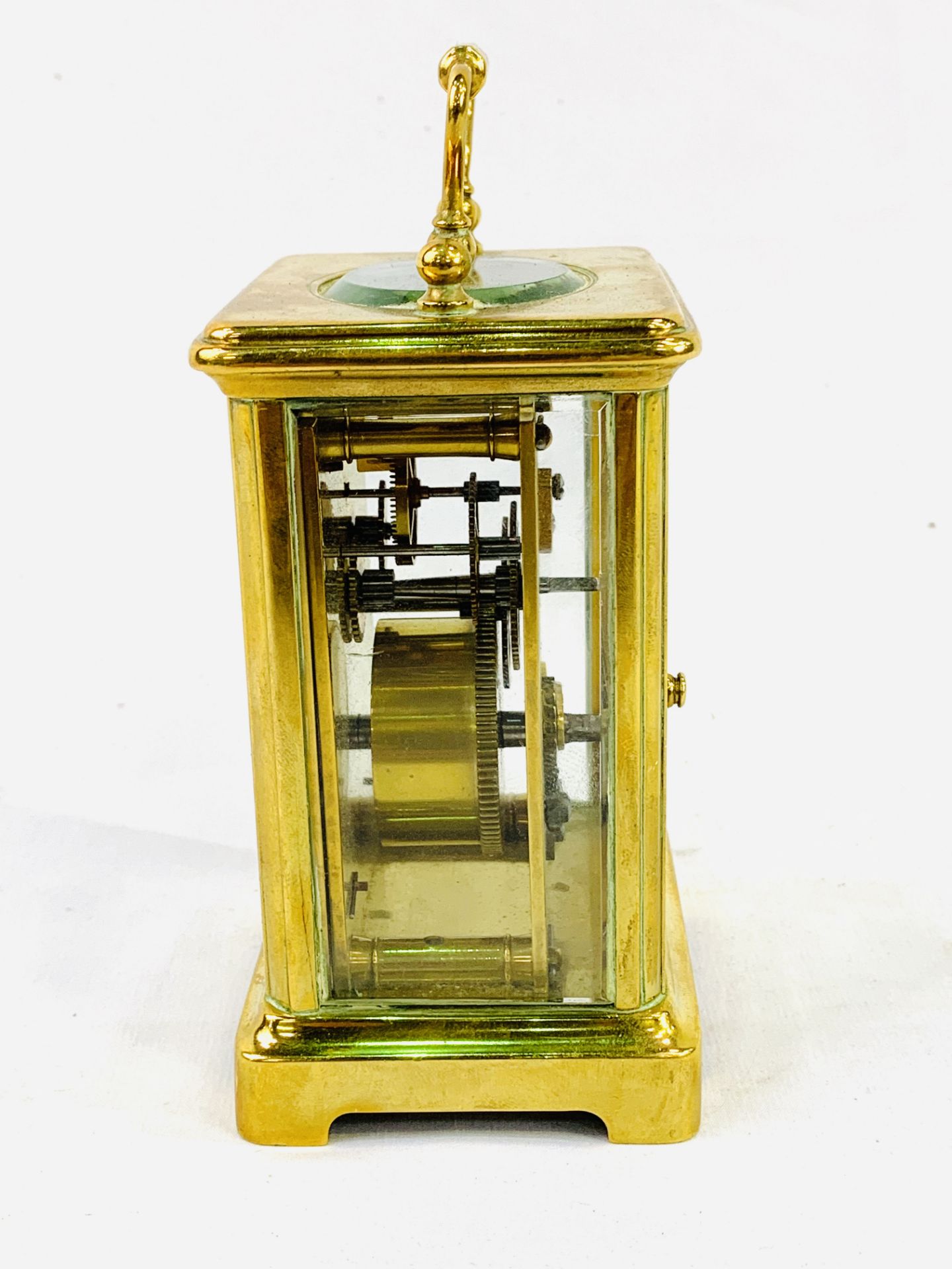 Early 20th century brass carriage clock in going order. - Image 3 of 3