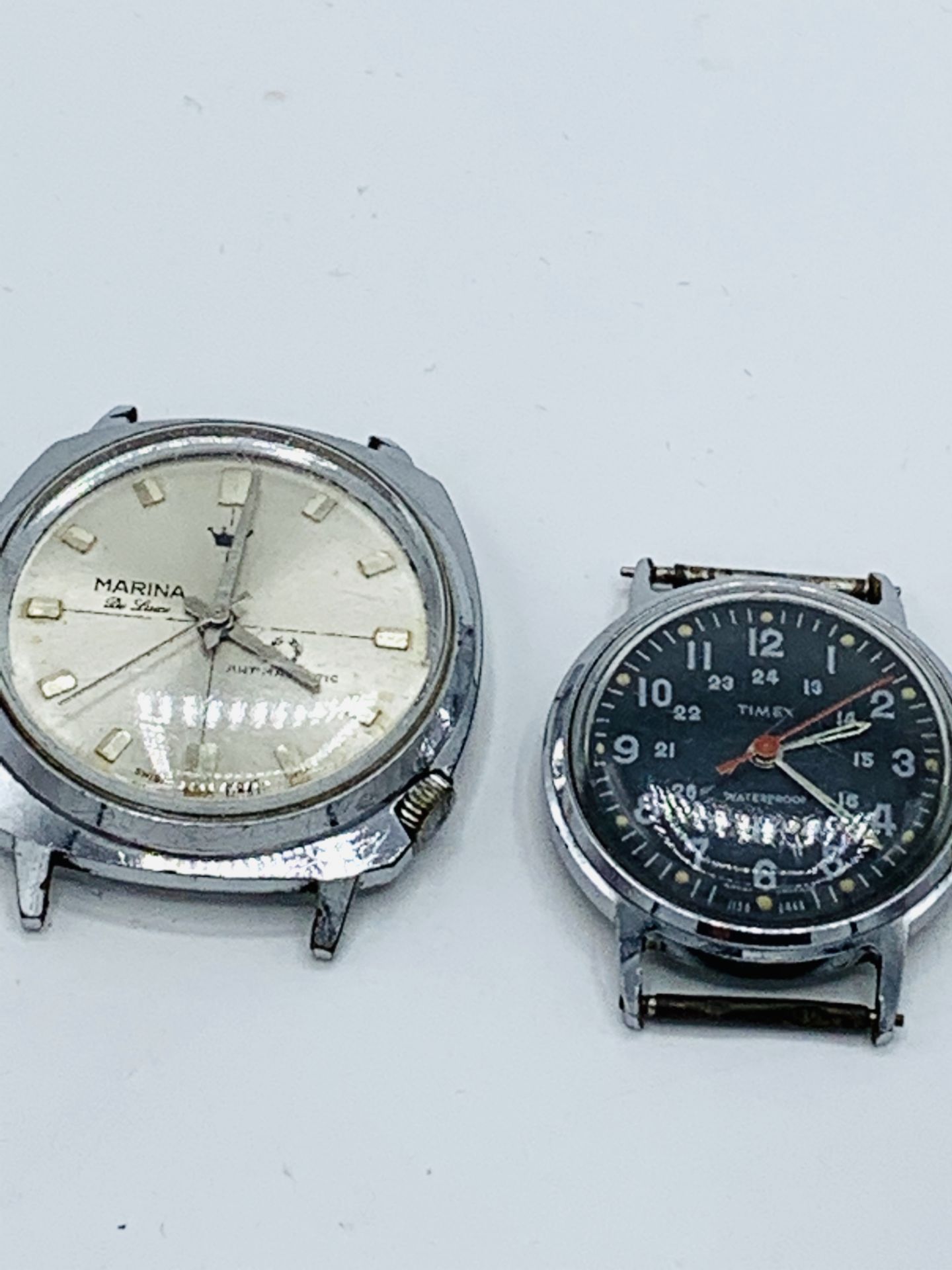 Marina De Luxe manual gent's wrist watch, no strap, going; Liban automatic wrist watch, and 2 others - Image 3 of 6