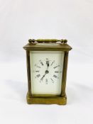 1920’s French gilded case Carriage Clock.