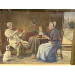 Henry John Terry (1818-1880) Gilt framed and glazed watercolour 62 x 85cms.