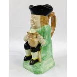 A Wood-type Toby jug c.1790.