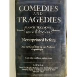 Comedies and Tragedies by Beaumont & Fletcher, 1st Edition, 1647.