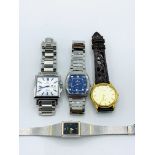 4 quartz wrist watches