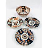 Quantity of decorative Oriental china, including plates, bowls and jars.