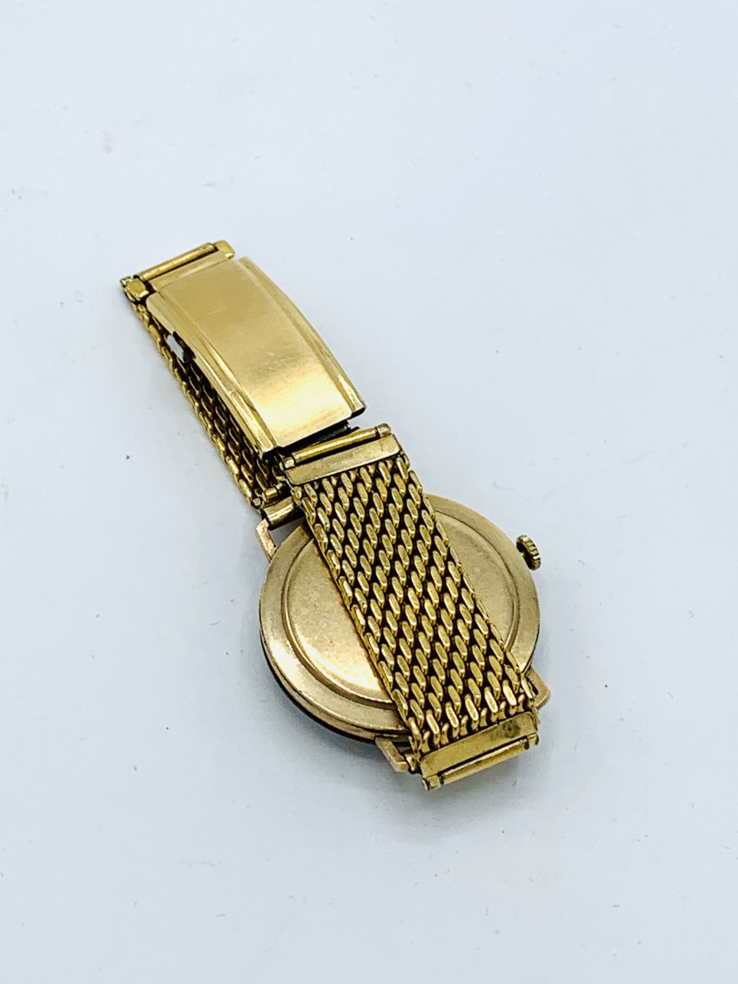 Garrard 9ct gold case wrist watch, going - Image 2 of 3
