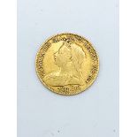 1897 gold half sovereign