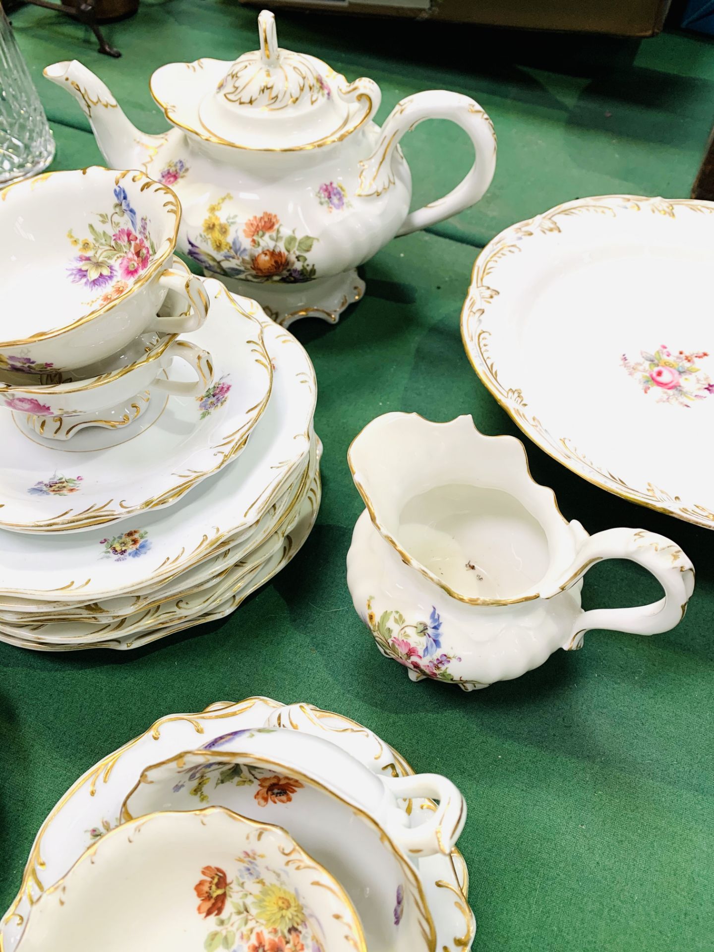Decorative china tea set. - Image 2 of 3