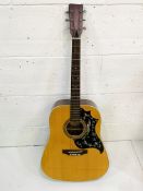 B.M Mammoth "Hummingbird" copy AC Guitar.