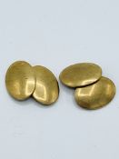 Pair of 9ct gold cufflinks