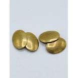 Pair of 9ct gold cufflinks