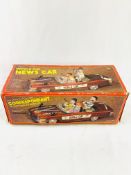 ME 611 'World Cup News Car', battery operated, in original box.