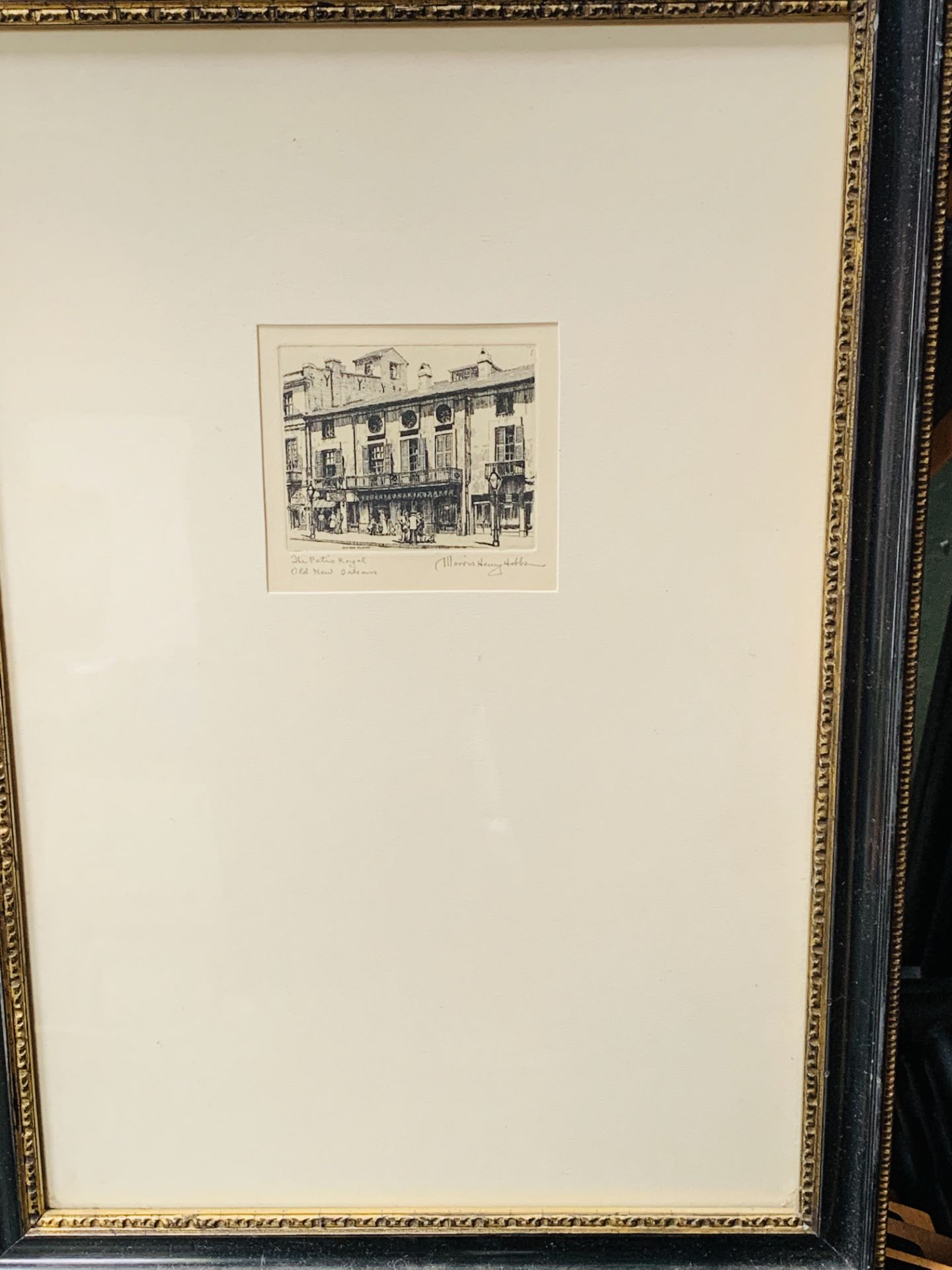 Two framed and glazed etchings by Morris Henry Hobbs - Image 2 of 4