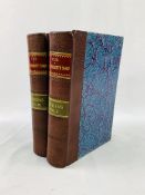 The Old Curiosity Shop by Charles Dickens, pub. Chapman & Hall, 1874, in 2 volumes