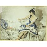 3 framed and glazed prints by Sir William Russell-Flint