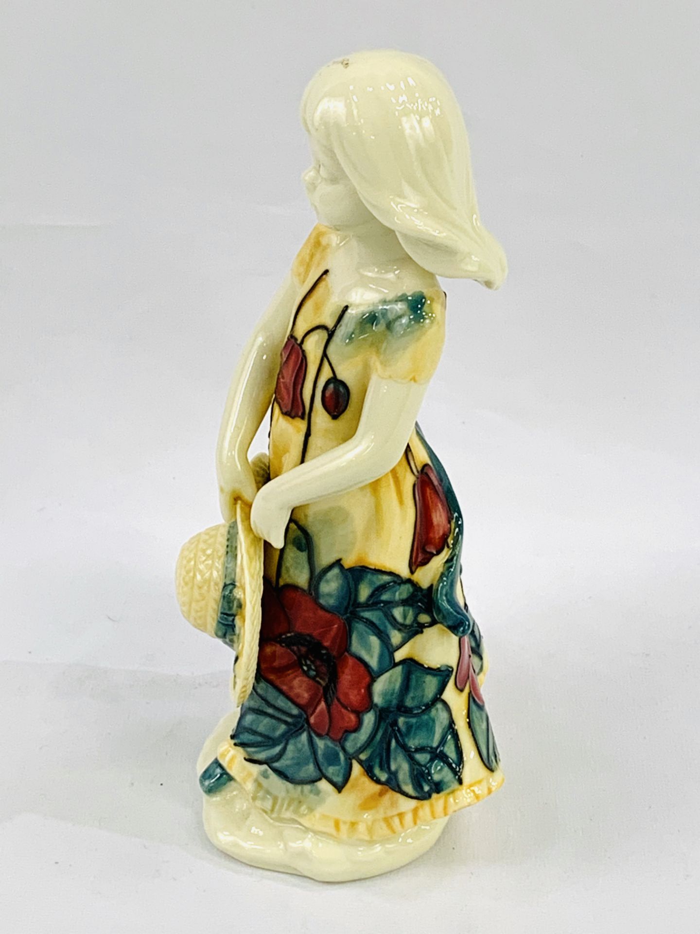 Boxed Tupton ware figure of a young girl. - Image 2 of 2