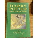 Harry Potter and the Goblet of Fire and Harry Potter and the Prisoner of Azkaban, luxury editions.