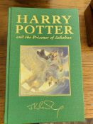 Harry Potter and the Goblet of Fire and Harry Potter and the Prisoner of Azkaban, luxury editions.