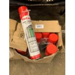 35 x 750ml Fischer firestop hand foam cans