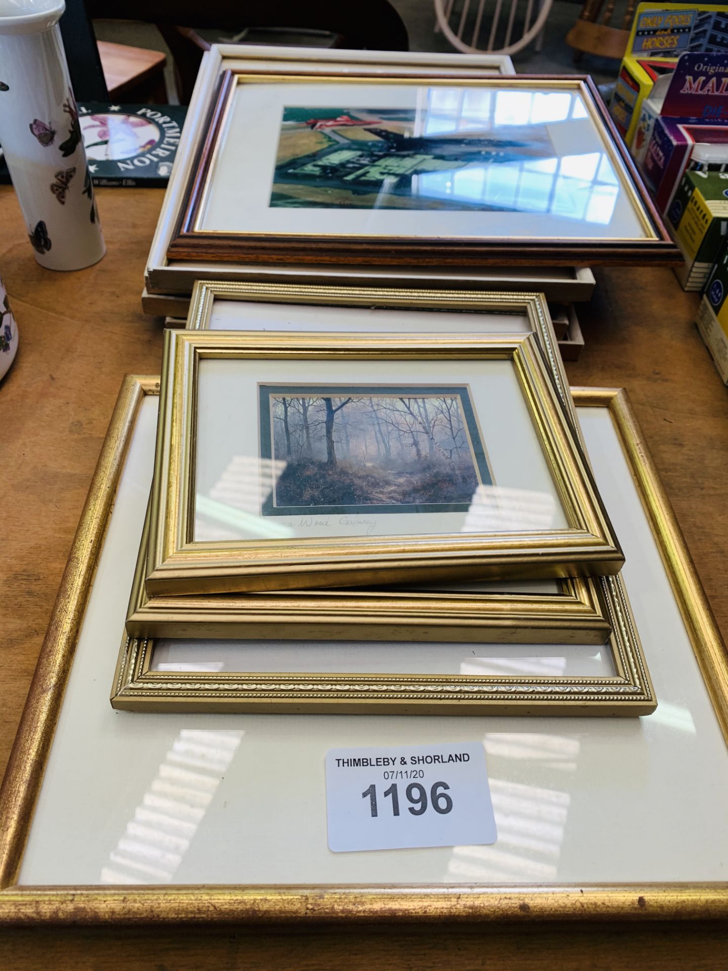 Four framed and glazed prints of birds, four limited edition framed and glazed prints - Image 2 of 3