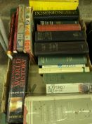 Quantity of various history books.