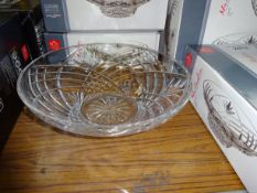 Melodia crystal centrepiece bowl. This item carries VAT.