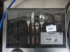 Salter 24pc cutlery set. This item carries VAT.