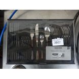 Salter 24pc cutlery set. This item carries VAT.