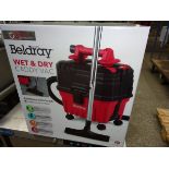 Beldray Wet & Dry 3-in-1 Caddy Vacuum. This item carries VAT.