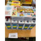 Six The Dando and The Beano collectable die cast vehicles.