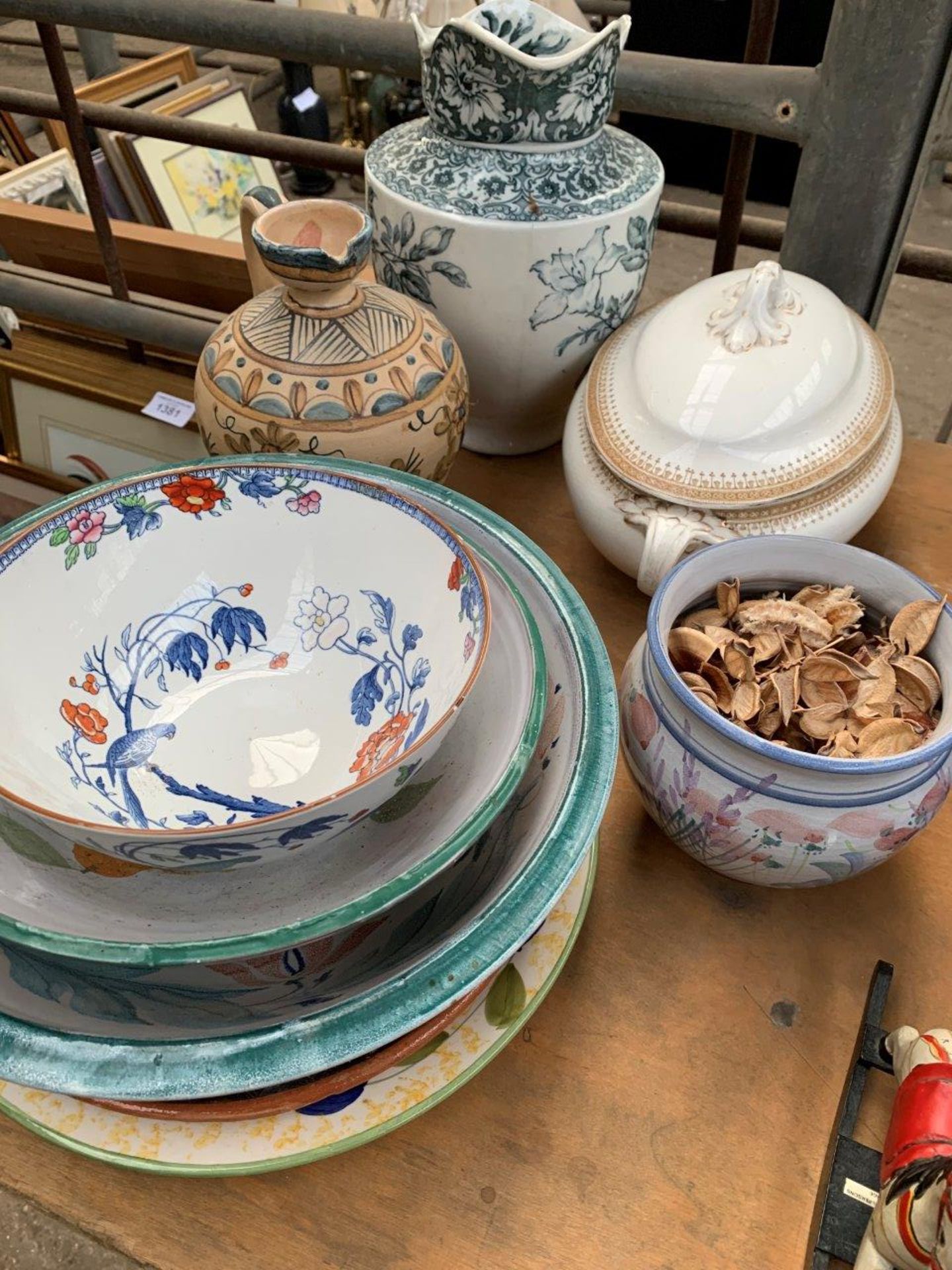 Quantity of pottery bowls and jugs. - Image 4 of 4