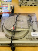 Neostar NTCD1V turntable with CD burner.