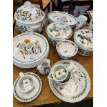 Portmeirion 'The Botanic Garden' tableware, approximately 30 pieces.