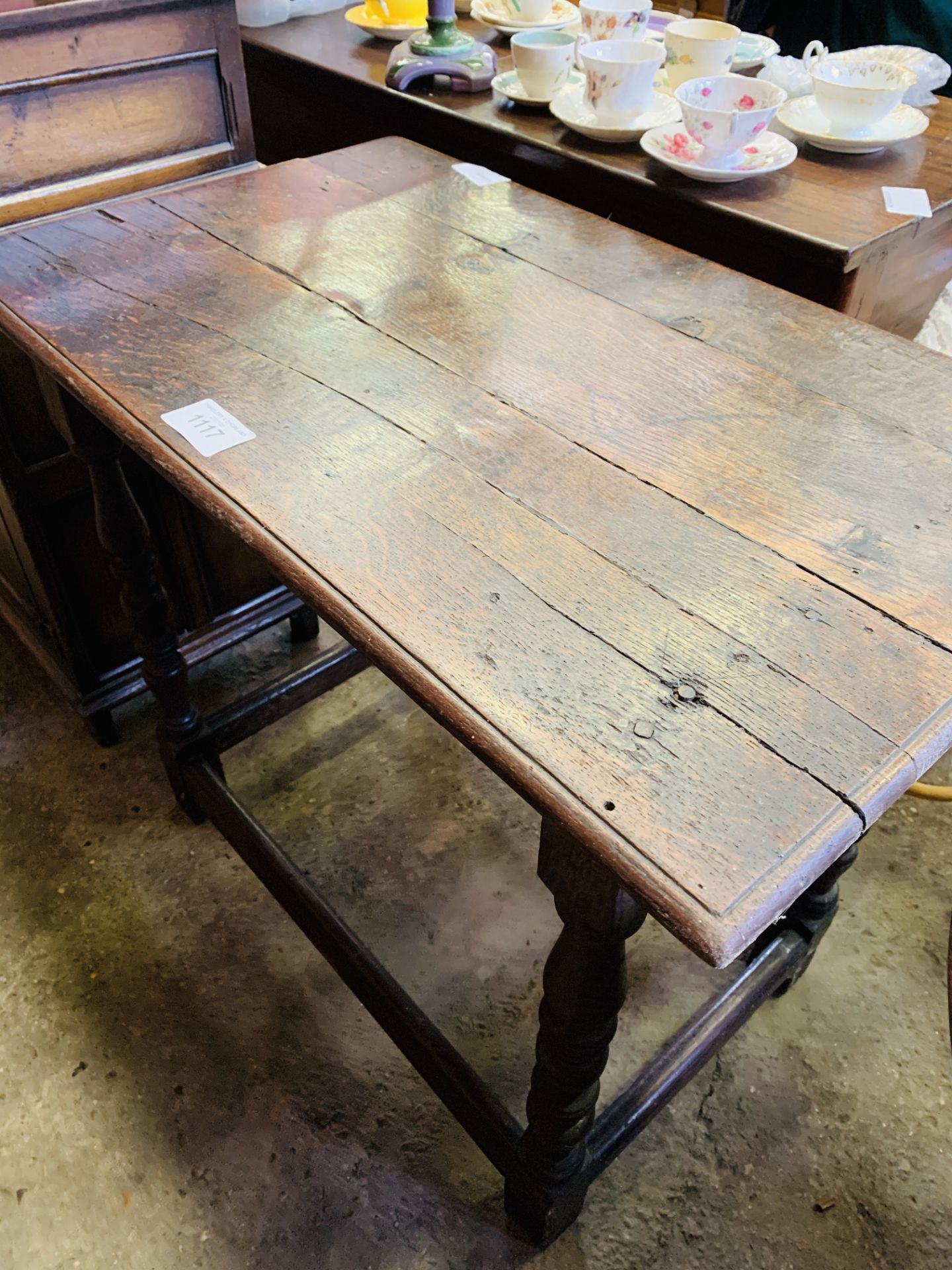 Late 18th Century / Early 19th Century oak table.