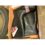 2 Pairs Newbuild2Pro safety wellingtons, size 11