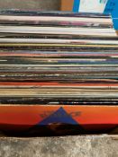 Approximately 70 rock LP's