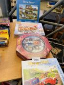 Four new boxed jigsaw puzzles